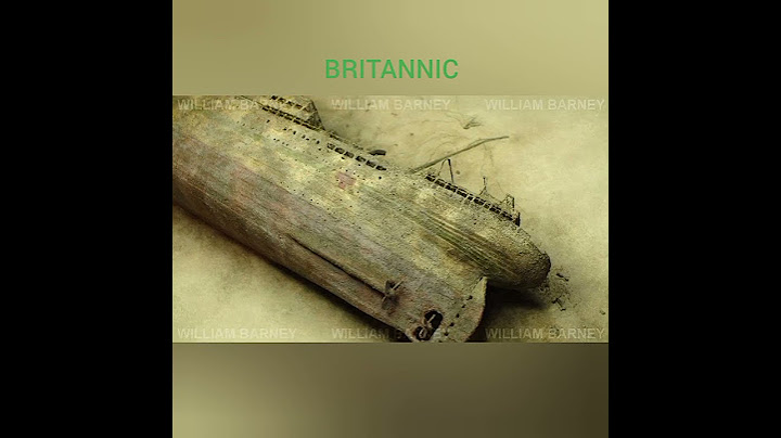 Titanic and Britannic