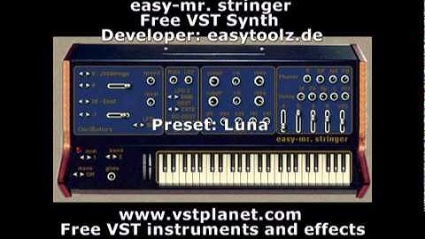 easy-mr.stringer - Free VST synth - vstplanet.com
