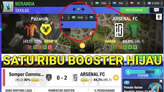 HOW TO GET ONE THOUSAND OF TOP ELEVEN GREEN BOOSTER