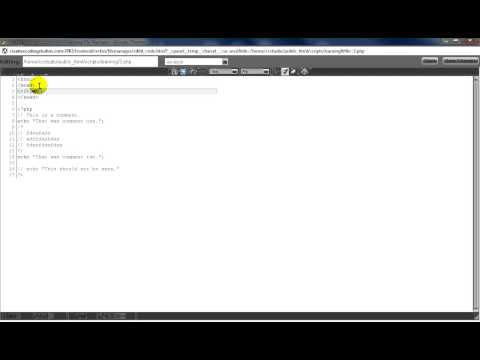 PHP for Beginners Series - Tutorial 3 - PHP Syntax - PHP for dummies