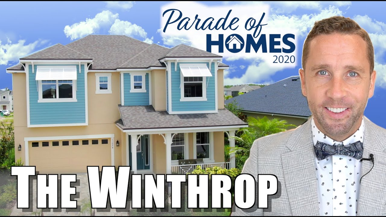 Winthrop Model by Mattamy Homes in Meridian Parks | Orlando Parade of Homes | Lake Nona new homes