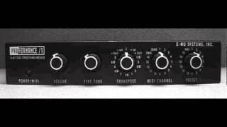 【希少】E-MU USA製 PROFORMANCE MIDI音源 94年 動作品 希少】E-MU USA製 PROFORMANCE MIDI音源 94年 動作品