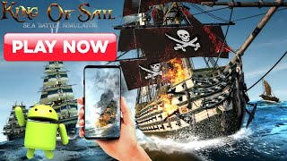 King Of Sails: Sea Battle Simulator Gameplay - Android - ios - One Bullet GamesRole Playing screenshot 2