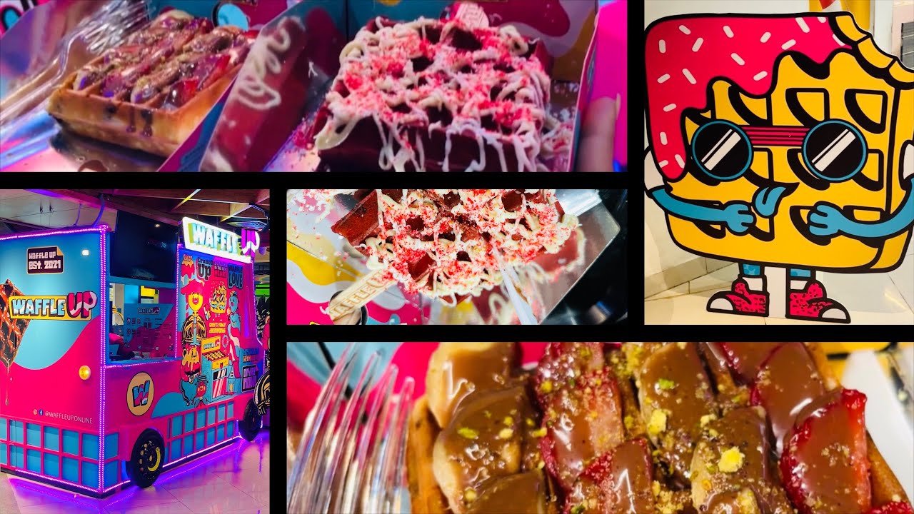 Waffle Up Most Aromatic Dessert Shop Waffle Shop In Dhanmondi YouTube
