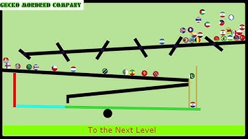 Marble Race Marble Asmr No Talking Alternative Game Style in Algodoo