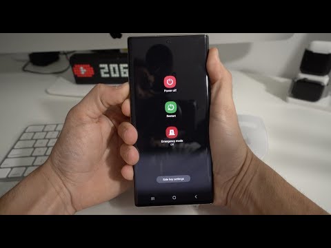 강제 종료 / 재부팅 방법 Samsung Galaxy Note 10 ✔ 소프트 리셋