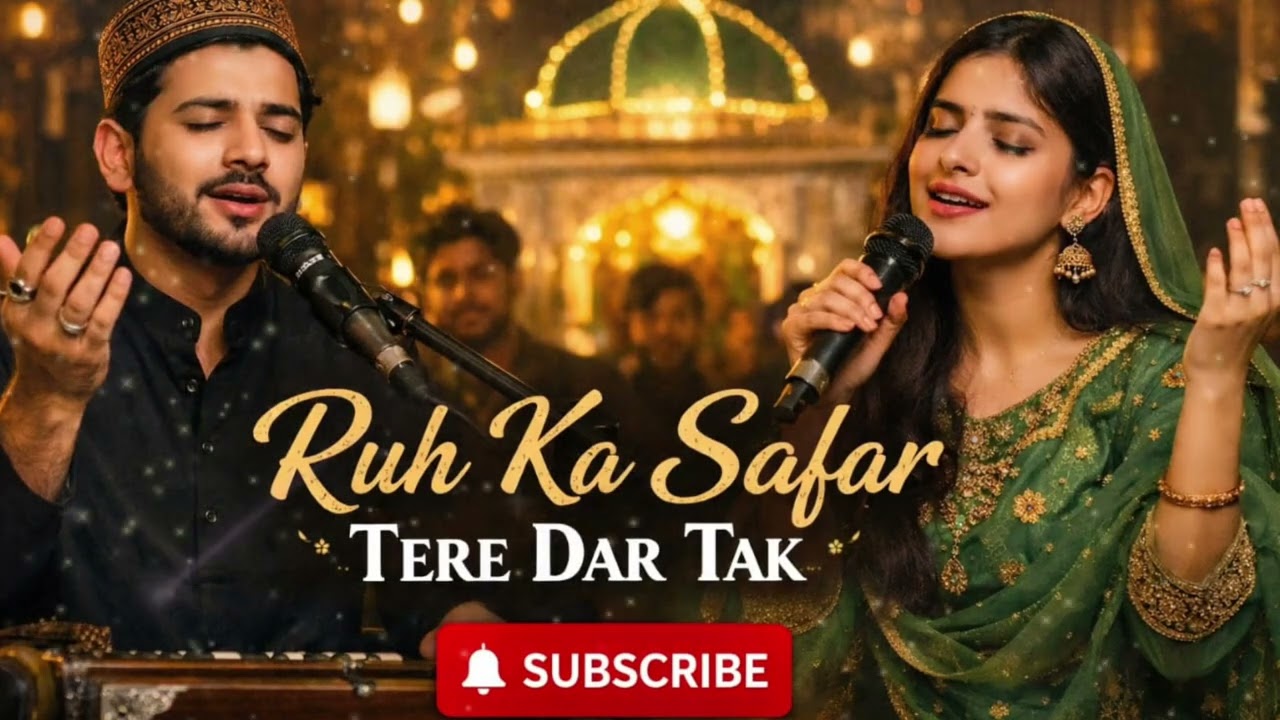 रूह का सफ़र तेरे दर तक | Heart Touching Sufi Qawwali 2026 | Emotional & Spiritual Kalam