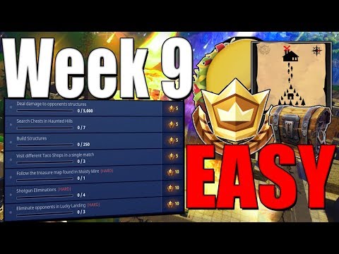 ALL Week 9 Challenges Guide! EASY Method For EVERY Week 9 Fortnite Challenge