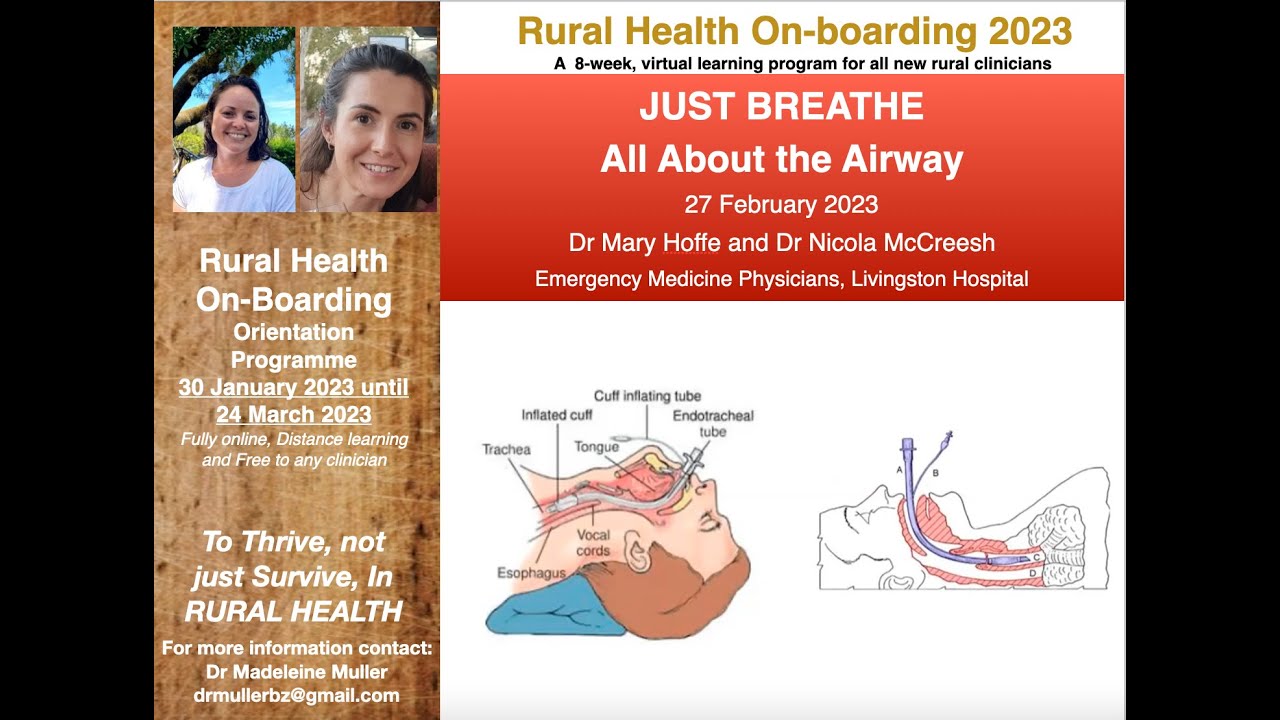 RO2023 JUST BREATHE - All about the airway. Dr Hoffe & Dr McCreesh