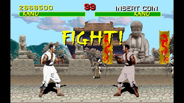 Mortal Kombat Revision 5.0 T-Unit (French Version) Play through Kano Very Hard (60FPS)