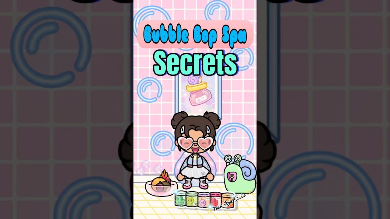 🫧Bubble Bob Spa Secrets | Toca Boca Update 
