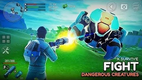 X survive open world sandbox Game🤩 | Live survival gameplay