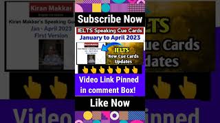 Makkar January To April Cue Cards 2023 | January Cue Card 2023 #Makkarielts #Ieltsspeaking