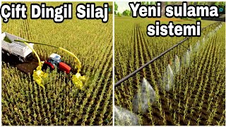 FARMING SIMULATOR 22 OTOMATİK SULAMA VE İLAÇLAMA SİSTEMİ ÇİFT DİNGİL SILAJ YAPIMI / fs22 sulama modu screenshot 5