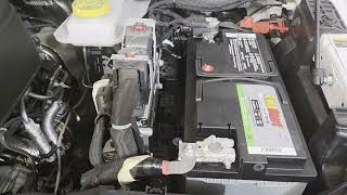 Fix for 2025 Ram 1500 dead battery syndrome. Bigger H8 Battery install.