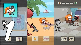 Stickman Escape: Choice Story Gameplay #1 Level 1 ~ 8 All Levels (Android, IOS) screenshot 5