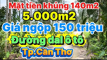 Kẹt tiền bán gấp 5.000m2 mặt khủng 140m2 đường ô tô điện nước đầy đủ Tỉnh Hậu Giang củ 
