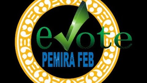 e-Vote PEMIRA FEB UNAIR Scoreboard