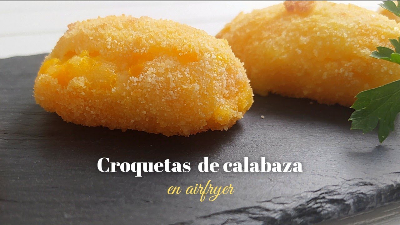Croquetas de Calabaza en Airfryer: Cremosas, Crujientes y Sin Aceite Extra