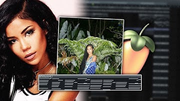 How to make a Melodic R&B Beat for Jhene Aiko *From Scratch* [Tutorial]