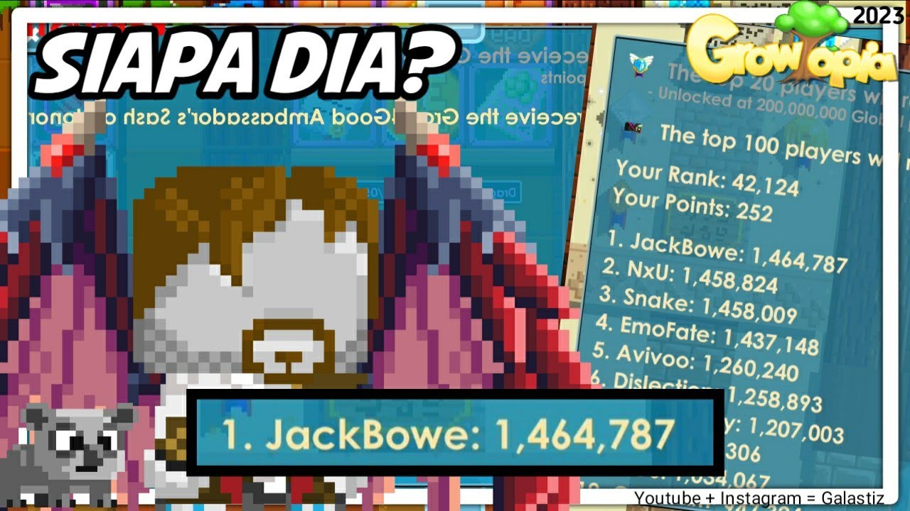 Siapa JackBowe ??? GROWTOPIA INDONESIA
