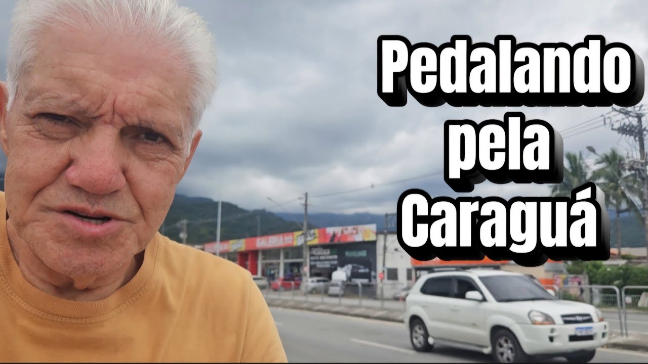 Pedalando por Caraguá, venha comigo.