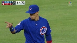 CHC@PHI: Lester gets Franco to hit into a double play