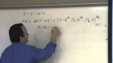 Linear Algebra: Lecture 37: nilpotent proofs, diagrammatics for generalize evectors, A = D + N