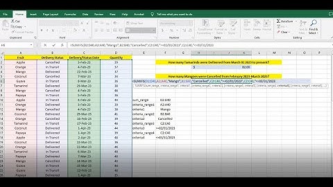 The SUMIF function vs SUMIFS function - Part 2, Excel Made Easy