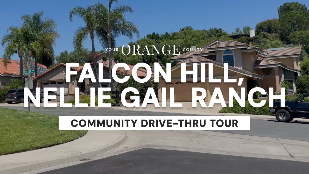 Driving Around the Falcon Hill Neighborhood in Laguna Hills (Orange