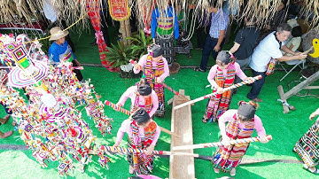 Đặc sắc văn hóa cồng chiêng, khua luống, múa cây bông tại lễ hội Chí Linh Sơn 2023