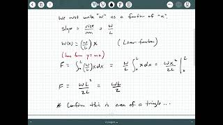 Statics - Video 63:  Distributed Loading Example 4