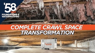 Mold Removal and Crawl Space Encapsulation Process