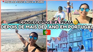 PRAIA LINDA E AS FAMOSAS CASINHAS COLORIDAS DE AVEIRO📍 | VERÃO EM PORTUGAL 🇵🇹☀️