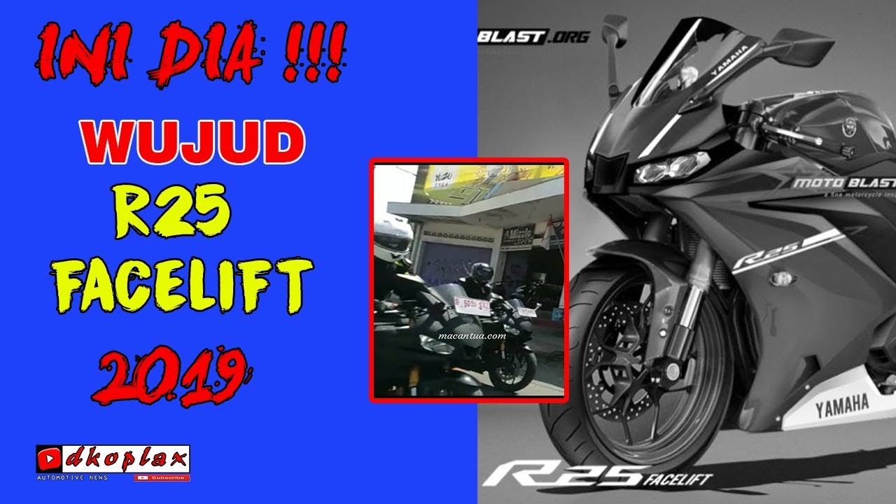 Spyshot Akhirnya Terkuak Bentuk Yamaha New YZF R25 Versi 2019 Spyshot Akhirnya Terkuak Bentuk Yamaha New YZF R25 Versi 2019