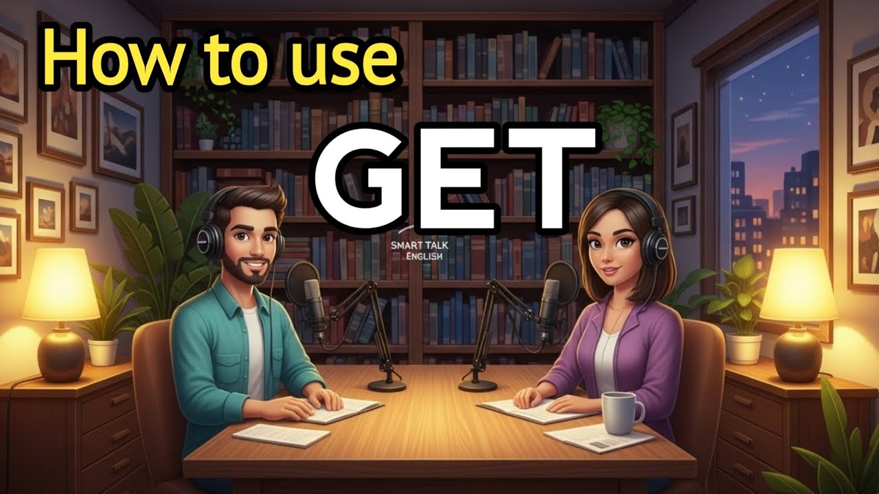 Learn GET in English Easily | English Speaking Practice Podcast