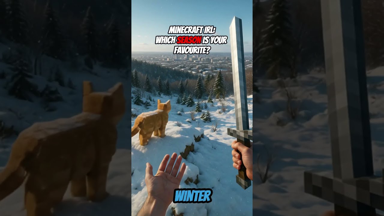 MineCraft IRL Which Season Looks The Best 