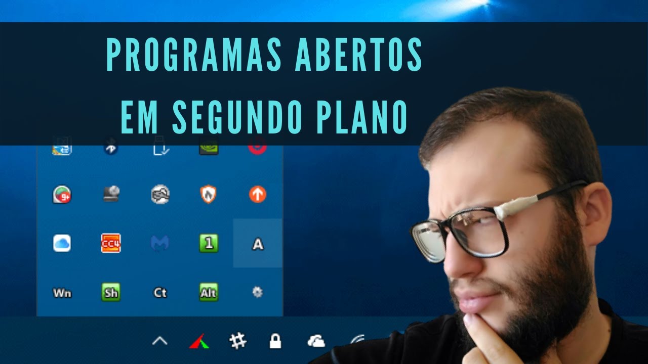 COMO VER PROGRAMAS ABERTOS EM SEGUNDO PLANO NO WINDOWS 10
