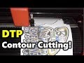 Cut dark transfer paper using cuyi cto 630 cutter plotter