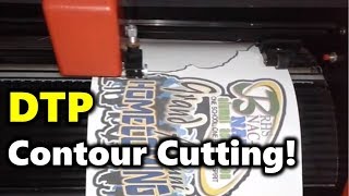 Cut Dark Transfer Paper using CUYI CTO 630 Cutter Plotter