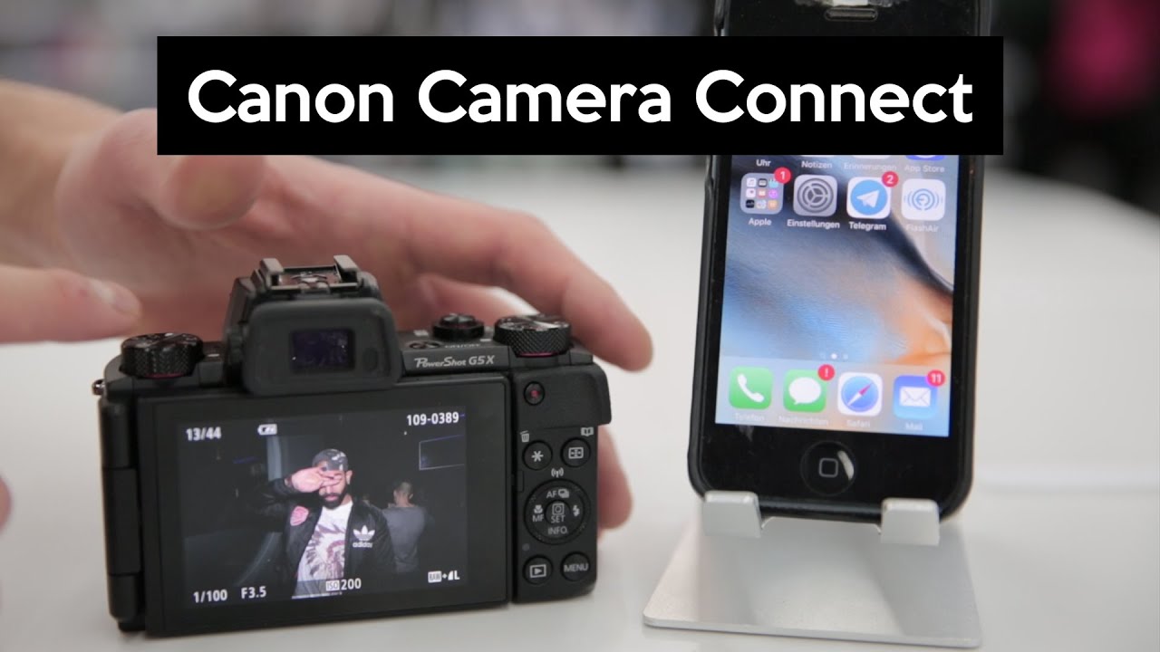 Canon Camera Connect App Transfer Photos Wireless And Control Your Camera Youtube