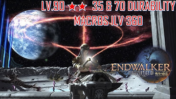 Final Fantasy XIV - Lv.90 ★★ • 35 & 70 Durability 3010 & 4300 Difficulty Patch 6.1