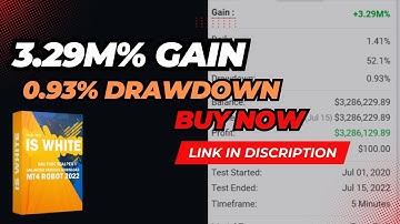 IS White EA MT4 – Gold Scalping Robot | News Trading Strategy for XAUUSD | No DLL