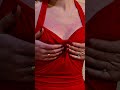 I do breast massage, it's a pleasure | She gives herself a breast massage, watch her reaction