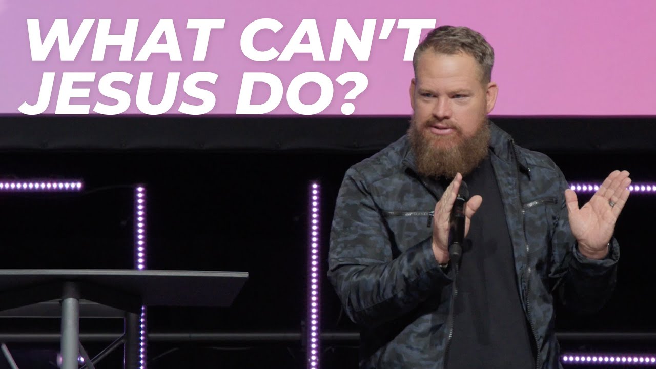 What Can t Jesus Do Pastor James Hilton YouTube