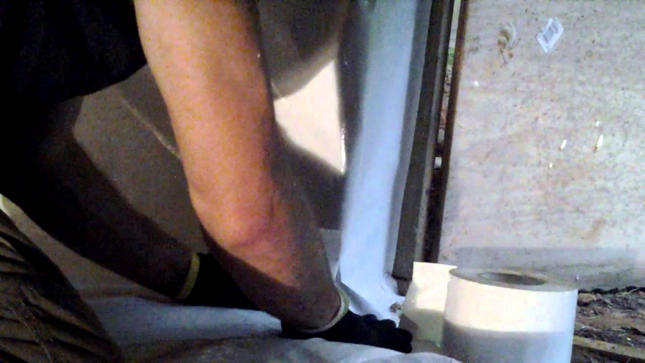 Crawl space encapsulation #3 - YouTube