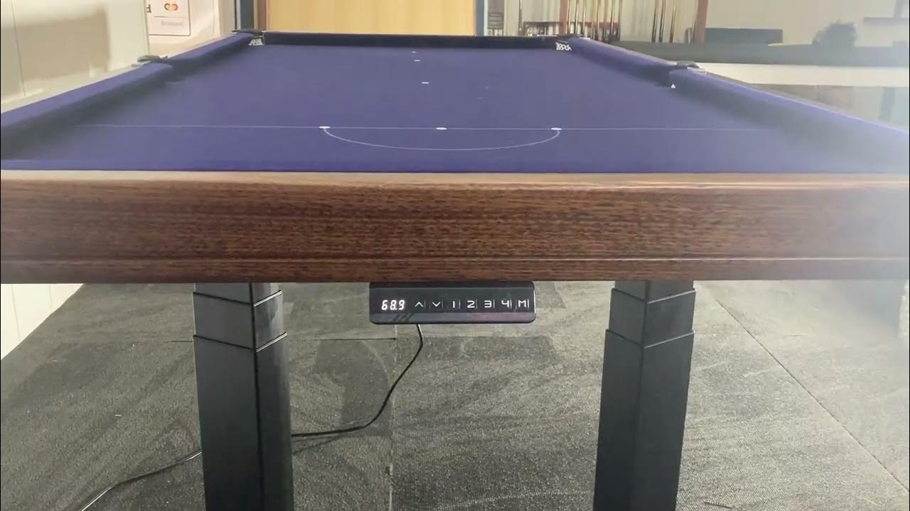 Raizer Adjustable Height Pool Table YouTube
