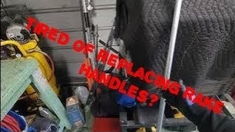 Rake handle hack easy cheap fix!!