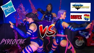 Best Psylocke? Marvel Legends Gamerverse Psylocke vs MAFEX & Marvel Select #Psylocke #actionfigures 