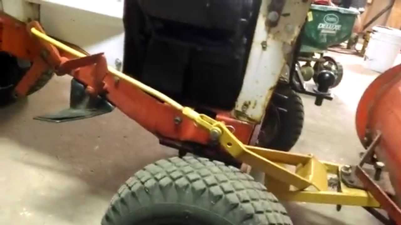 How to remove a simplicity front dozer blade/plow blade YouTube